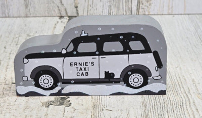 Cat's Meow Village It's A Wonderful Life Ernie's Taxi Cab 2003 Limited Edition