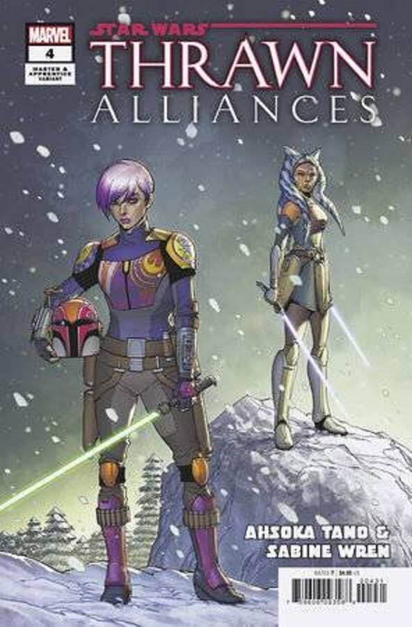 STAR WARS THRAWN ALLIANCES 4 MASTER APPRENTICE VARIANT NM AHSOKA