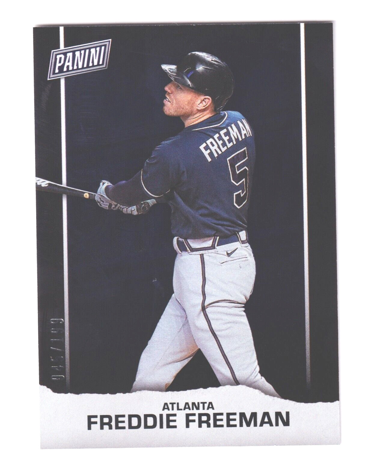 2021 Panini Father's Day FOIL #BB9 FREDDIE FREEMAN Los Angeles Dodgers 45/199