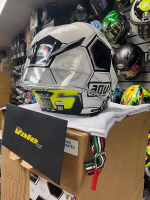AGV Pista Catalunya 2008GPRR Valentino Rossi Barcelona ACU FIM DOT ltd Medium M