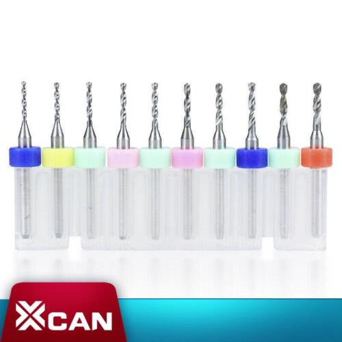 0.1-6.0mm 10Pcs Carbide Drill Bits Set Pcb Milling Cutter for Engraving&Cutting
