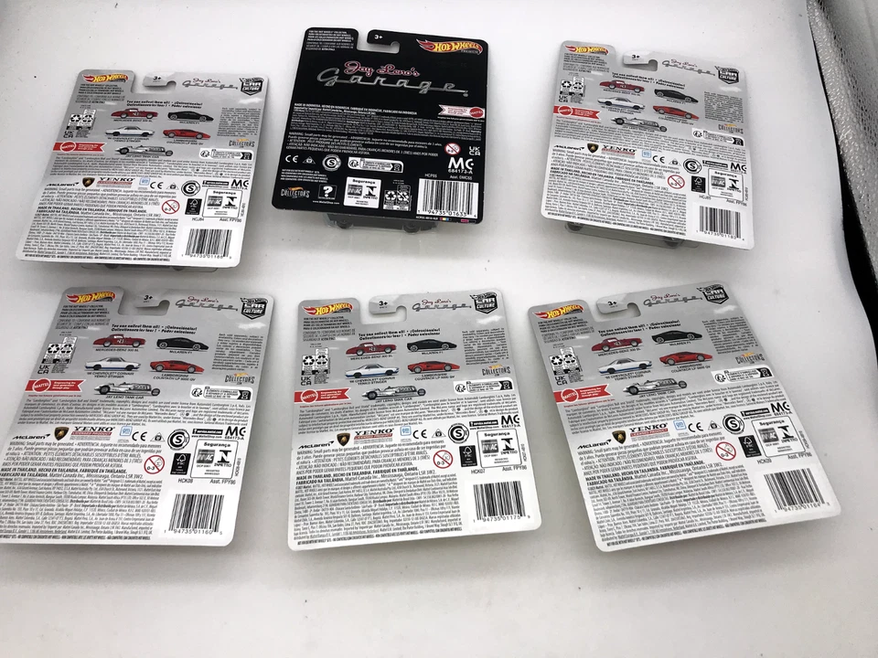 Hot Wheels Premium Car Culture 2022 Jay Leno’s Garage Set de 5 más ECOJET Foto 2 de 4