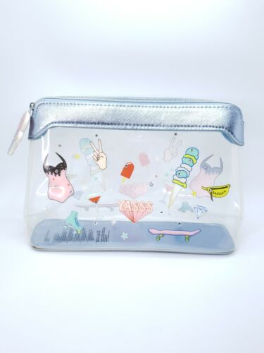 Swarovski SS19 Summer Beach Pouch Bag Travel Case Crystal Makeup Zip  - Picture 1 of 9