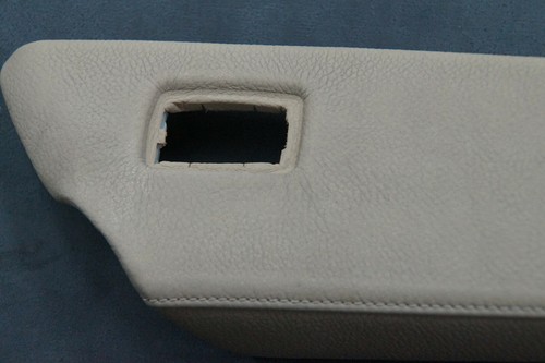 Blende Armauflage Türverkleidung BMW X5 E70 hinten rechts Leder Nevada Beige - Picture 2 of 11