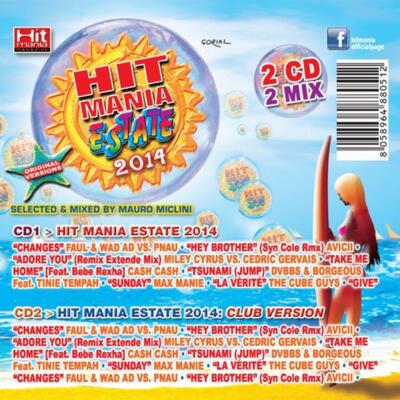 Hit Mania Estate 2014 - verschiedene Künstler (Audio CD)
