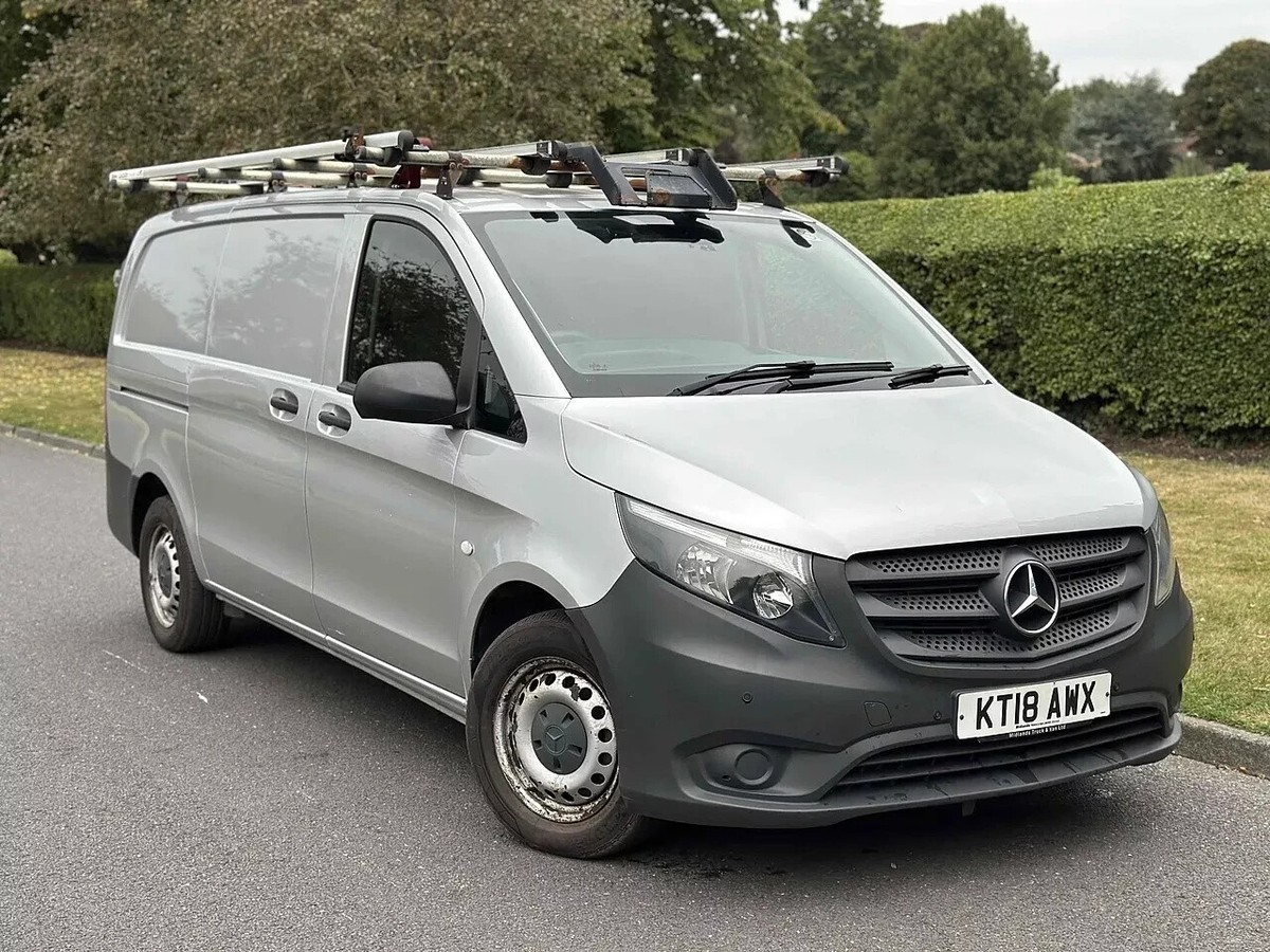 Mercedes-Benz Vito Heated Black Wing Mirror Unit - Driver Side, Manual Fold (2014-2025)