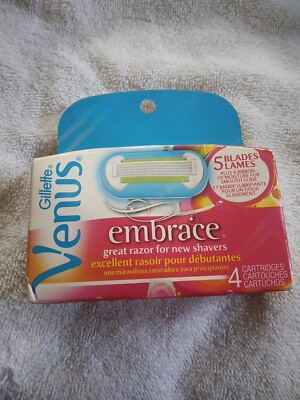 Gillette Venus Embrace Women's Razor Blade Refills - 4 Count