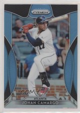 2019 Panini Prizm Tier III Carolina Blue Prizm Johan Camargo #273 0q3