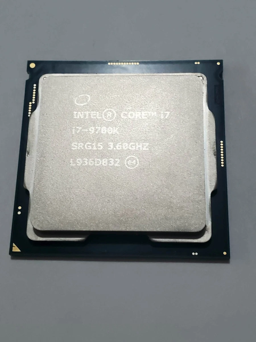 Intel Computer Processors Intel Core i7-9700K Processor Model for