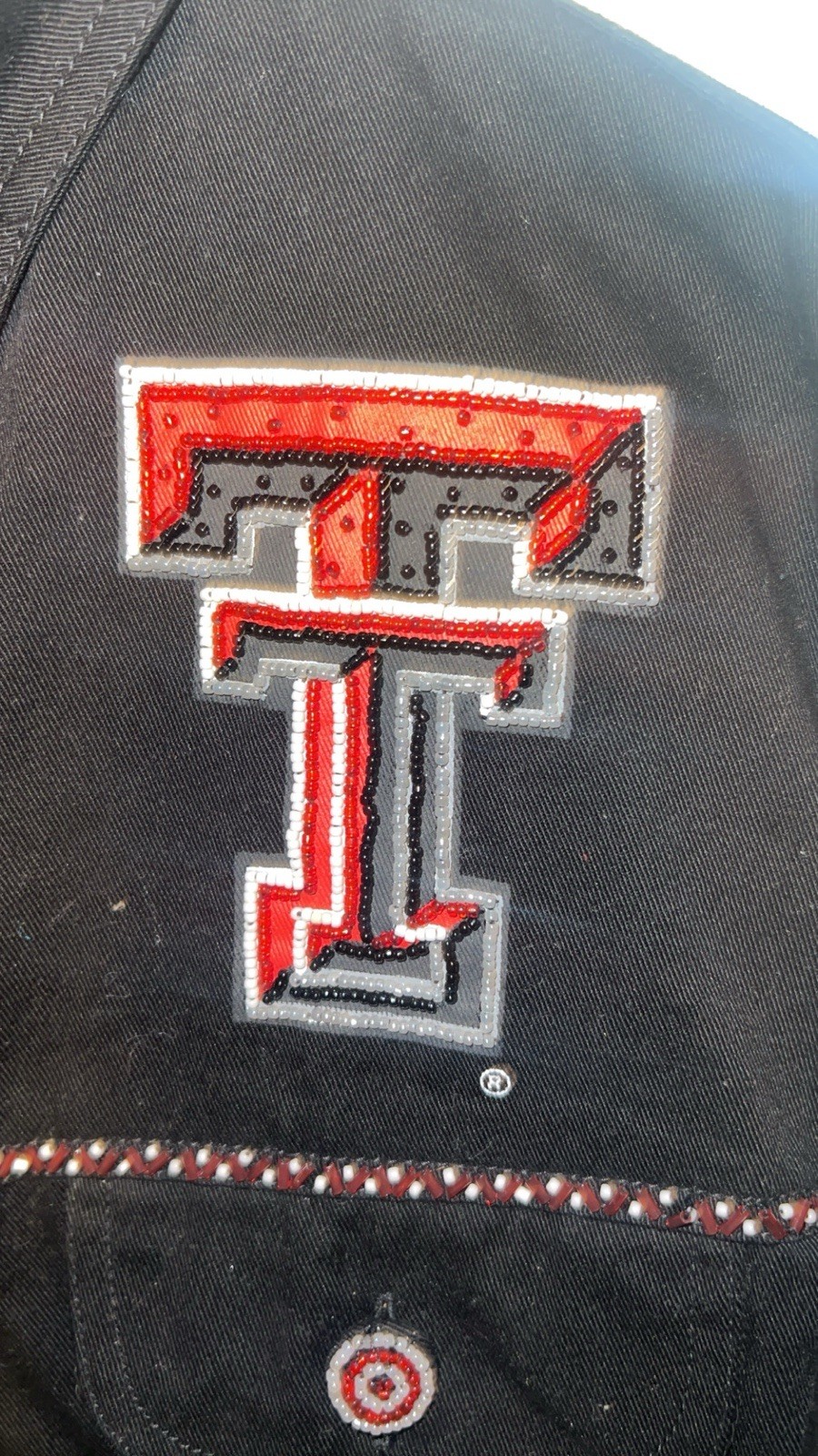 Usindo Texas Tech Jacket Size Medium - image 3
