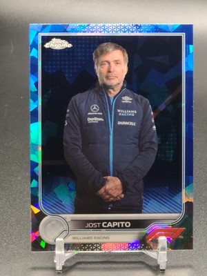 2022 Topps Chrome F1 Sapphire Formula 1 #106 Jost Capito