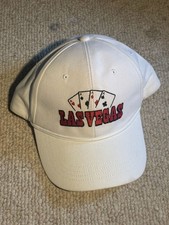 White Las Vegas “Aces” Graphic Snapback Hat Snapback