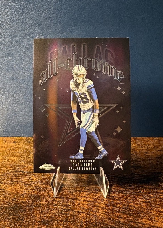Ceedee Lamb All Chrome #ACT-8 2025 Topps Chrome Dallas Cowboys