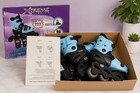 X-Treme Limits EZ-Adjust Inline Skates & Pad Set Size 4-6 Blue Complete w/ Box — photo 3