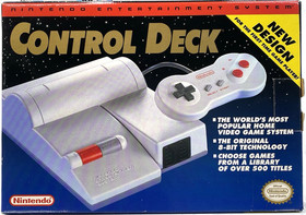 Nintendo 1993 NES Console Control Deck Gray Top Load New VGA Qualified Q 85