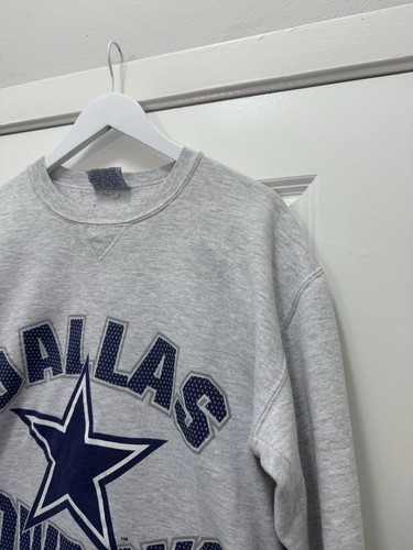 Vintage 1994 The Game Dallas Cowboys NFL Sweatshirt Light Grey Men’s Size Large - Imagen 3 de 10
