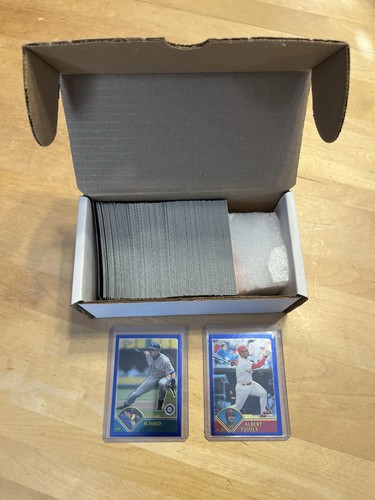 2003 Topps Chrome Baseball Complete Set #1 - 220 Pujols Ichiro