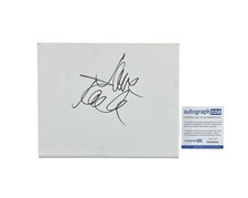 Jane Fonda Autographed 8x10 Canvas Art Board Actress Hand Signed ACOA Certified