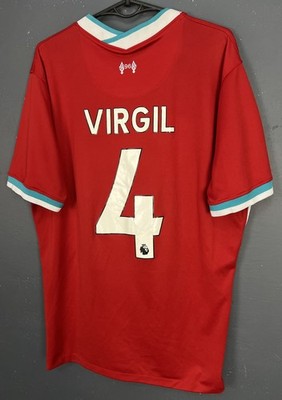 Liverpool FC Virgil van Dijk ユニフォーム MENS FC LIVERPOOL 2020/2021 VIRGIL VAN DIJK SOCCER FOOTBALL SHIRT