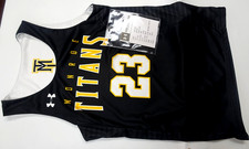 New w/Tags Under Armour Monroe Titans Reversible Basketball Jersey #23 Youth SM