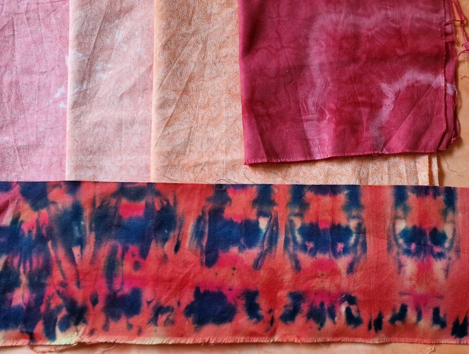 Patchworkstoff, Handgefärbte Stoffe - Bild 4 von 4