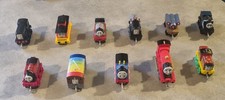 Thomas The Tank Engine 11 Die Cast Trains, Carraiges Bundle Very Good Condition