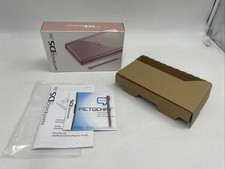 Nintendo DS Lite Pink Coral Console Box and Manual Inserts Stylus ONLY