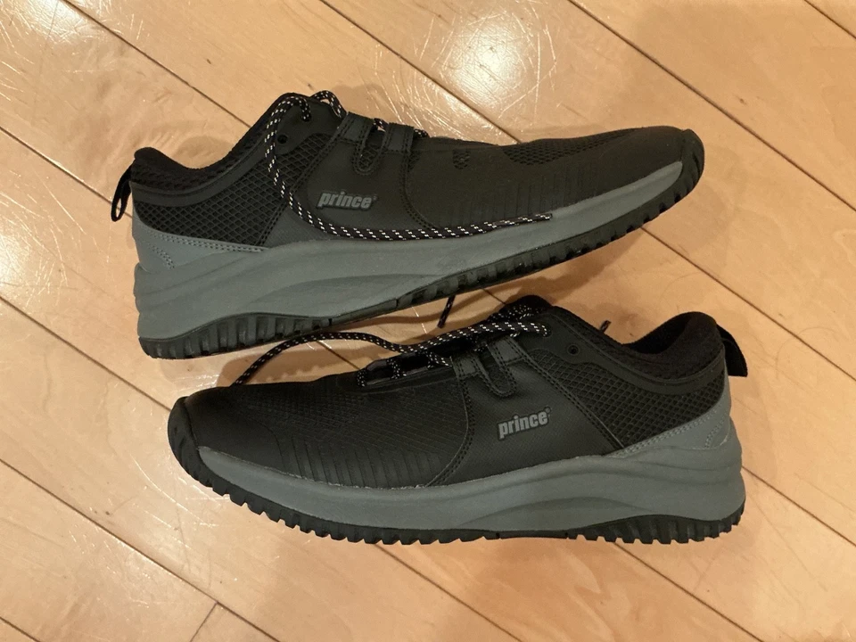 Prince mens tennis shoes (black 10.5) New - Image 2 of 4