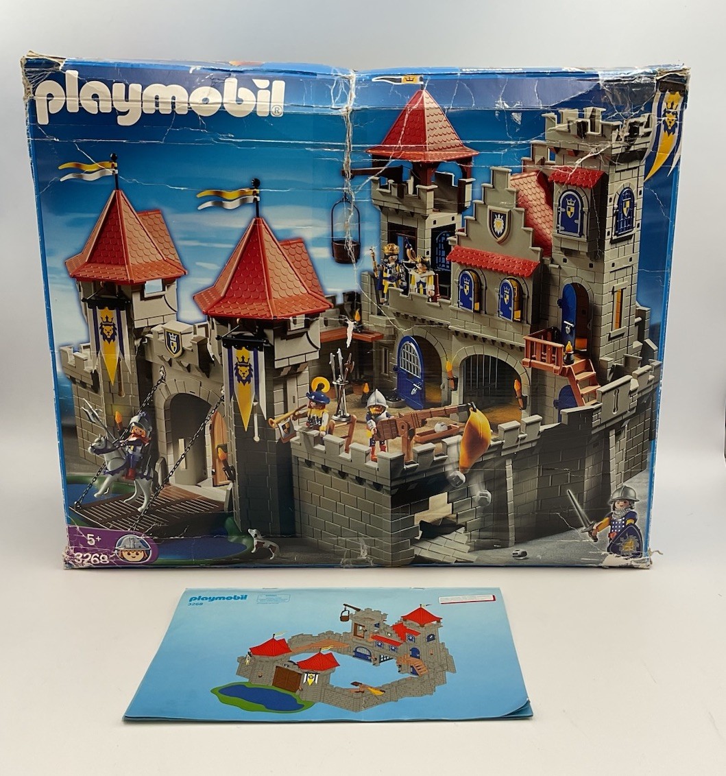 Playmobil 3268 Knights Empire Castle With Accessories, Knights, Boxed,