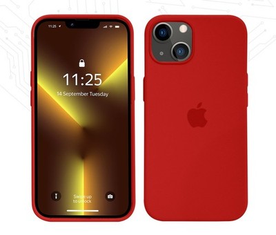 Liquid Silicone Case for Original iPhone 13 / Mini / Pro / Max - Protective...