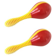 3X(Una Maracas per Bambini - 1 Paio Maracitos, I Primi Strumenti per K6336