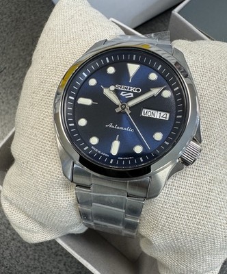 SEIKO 5 Sports Men's Automatic Day-date Blue SRPE53 NEW With Tag
