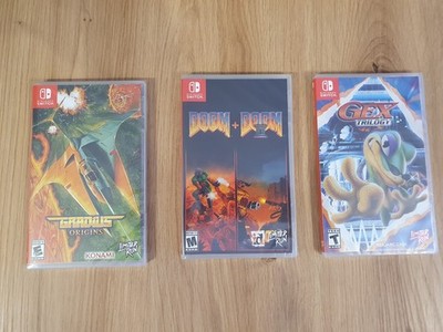 Limited Run Spiele Nintendo Switch Neu, Gex Trilogy, DOOM 1 Und 2, Gradius