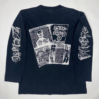 WHITE ZOMBIE ASTRO CREEP 2000 Y2K VINTAGE LONG SLEEVE RARE TEE