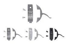 REPLACEMENT CROWN BRIDGE WATCH PART FOR PANERAI WATCHES BRUSH, SHINY, BLACK