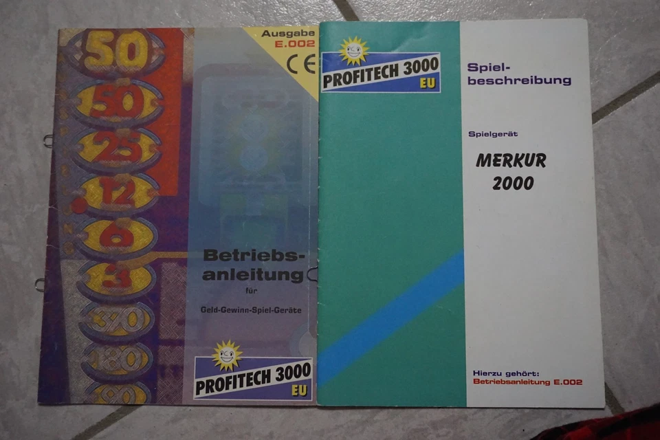 Merkur - MERKUR 2000 - Anleitung ADP Geldspielgerät Spielautomat Beschreibung - Bild 1 von 1