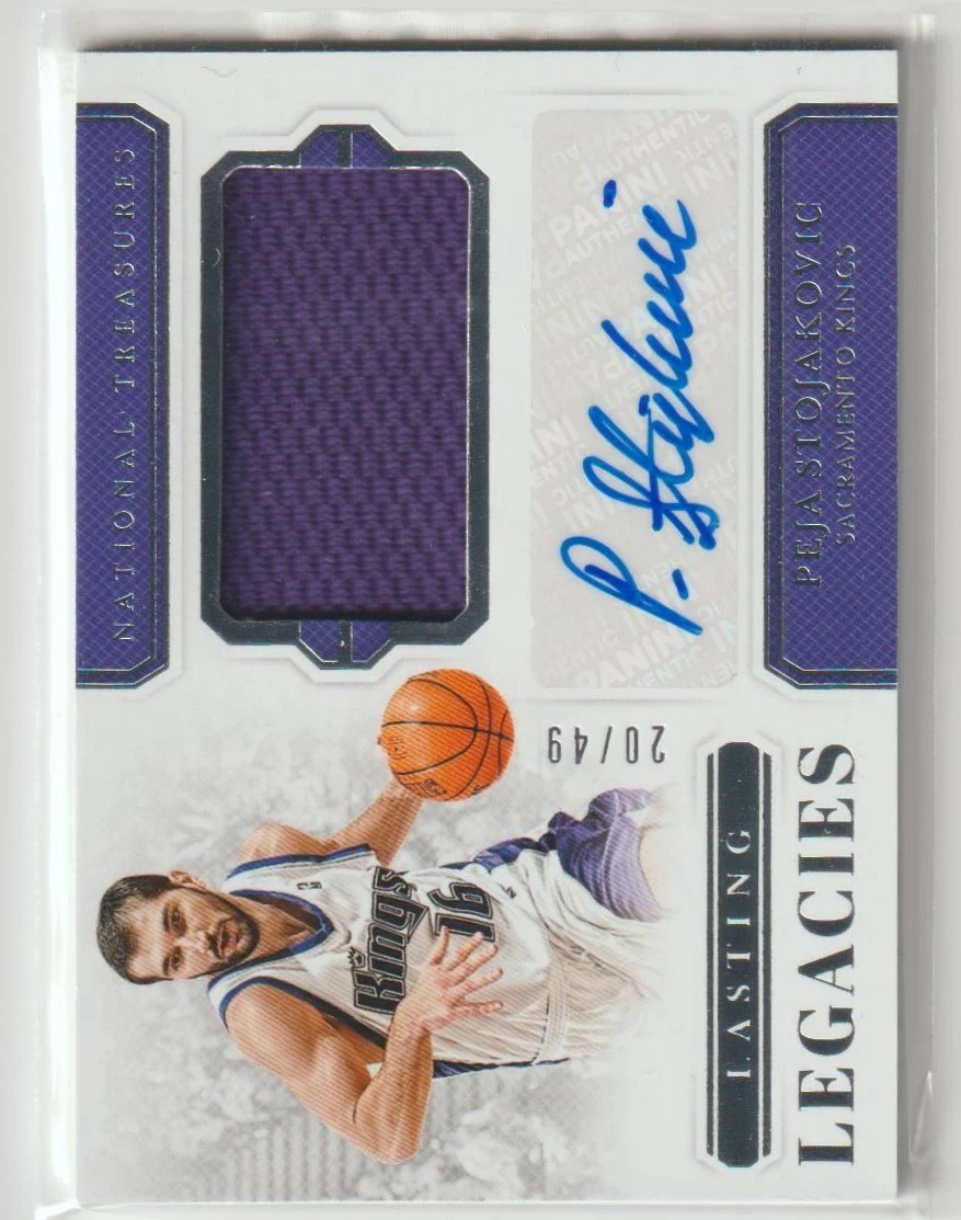 Panini Peja Stojakovic Basketball Sports Trading Cards for sale | eBay