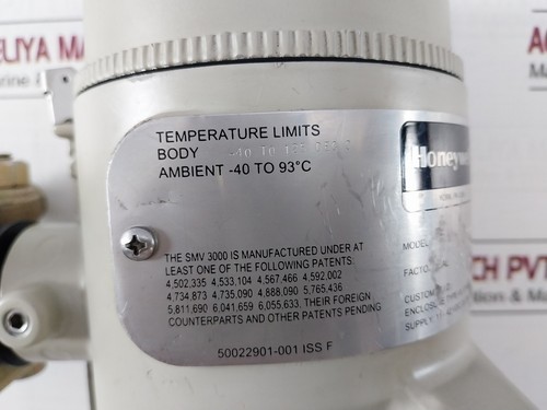 HONEYWELL SMV 3000 Smart Multivariable Flow Transmitter 11-42VDC 0 TO 100 PSI - Picture 11 of 24