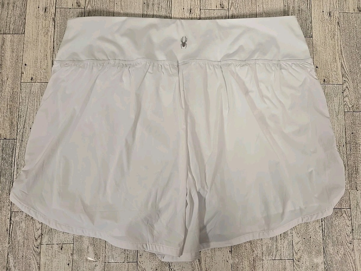 Spyder Active Shorts XL White Inner Compression Smooth