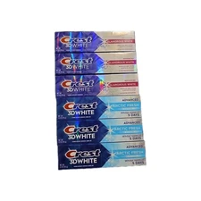 Lot of 6 Crest Pro-Health Advanced Toothpaste 3.3 oz Glamorous & Arctic Fresh