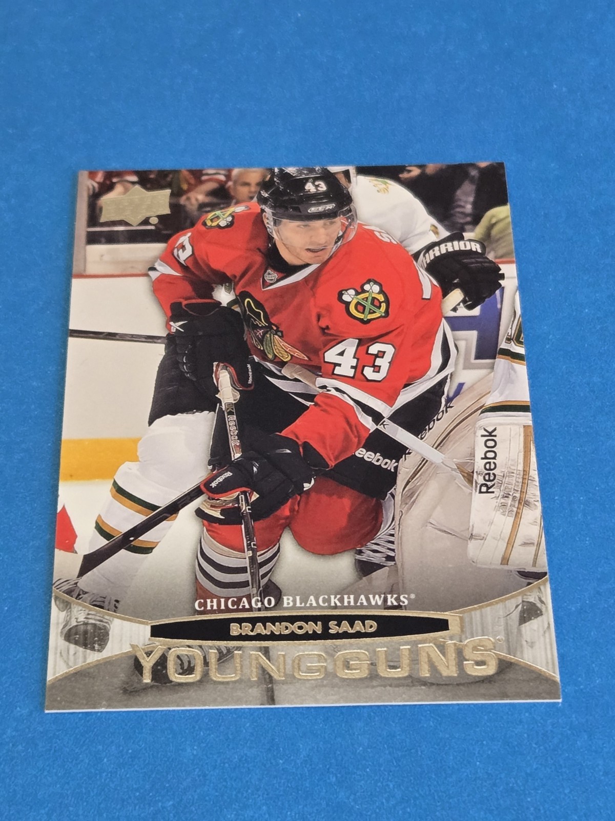 BRANDON SAAD - 2011-12 UPPER DECK SERIES ONE YOUNG GUNS ROOKIE CARD #207