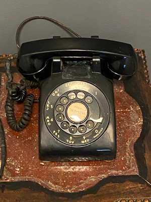 #ad Vintage Northern Electric Black Rotary Desk Telephone See Pictures $22.99