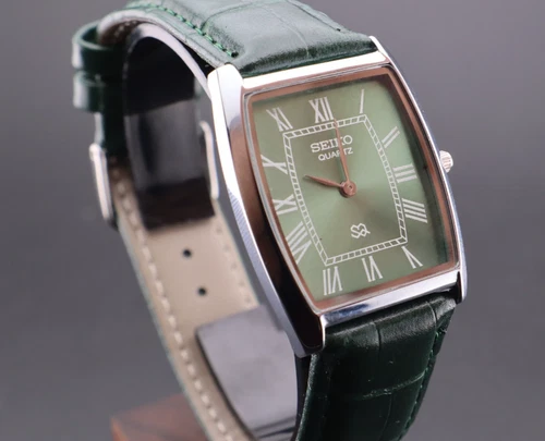 Vintage Seiko Slim Quartz Gentlemen's Wrist Watch - FREE SHIPPING