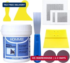 Drywall Repair Kit,Drywall Hole Patch Repair Kit,Wall Spackle Paste 9.8OZ to Fix