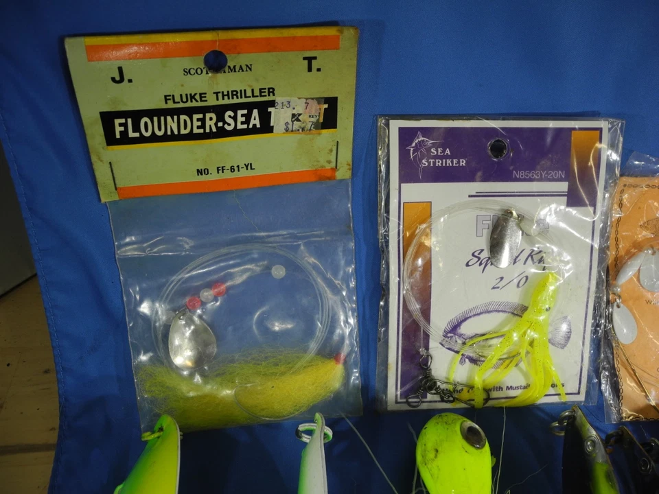 Señuelos de pesca mixtos de colección Chesapeake Terminal, Sabiki, ¡MÁS! Gran Lote *Mira* Foto 3 de 4