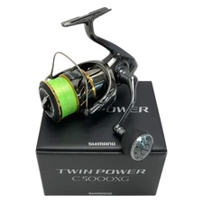 SHIMANO 20 Twin Power C5000XG 04148 Spinning reel With Box