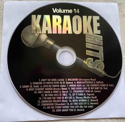 OLDIES KARAOKE COLLECTION CDG (BLACK EDITION) VOL 14- Cliff Richard Dean Carter 
