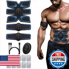 FDA Cleared - EMS Ab Stimulator Muscle Toner Women Men, Tactical x abs Stimulato