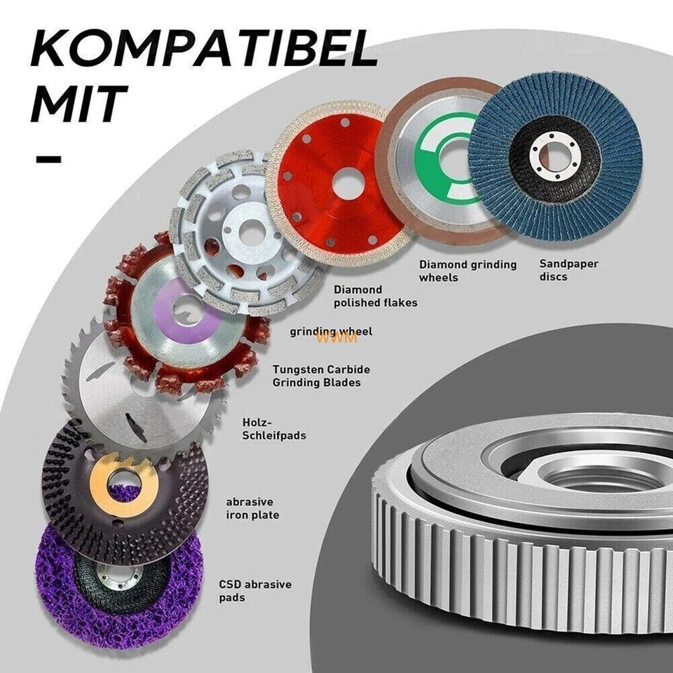 M14 Mutter für Bosch/Metabo/Makita - Schnellverschluss Set | ROBUST ROBUST - Bild 4 von 4