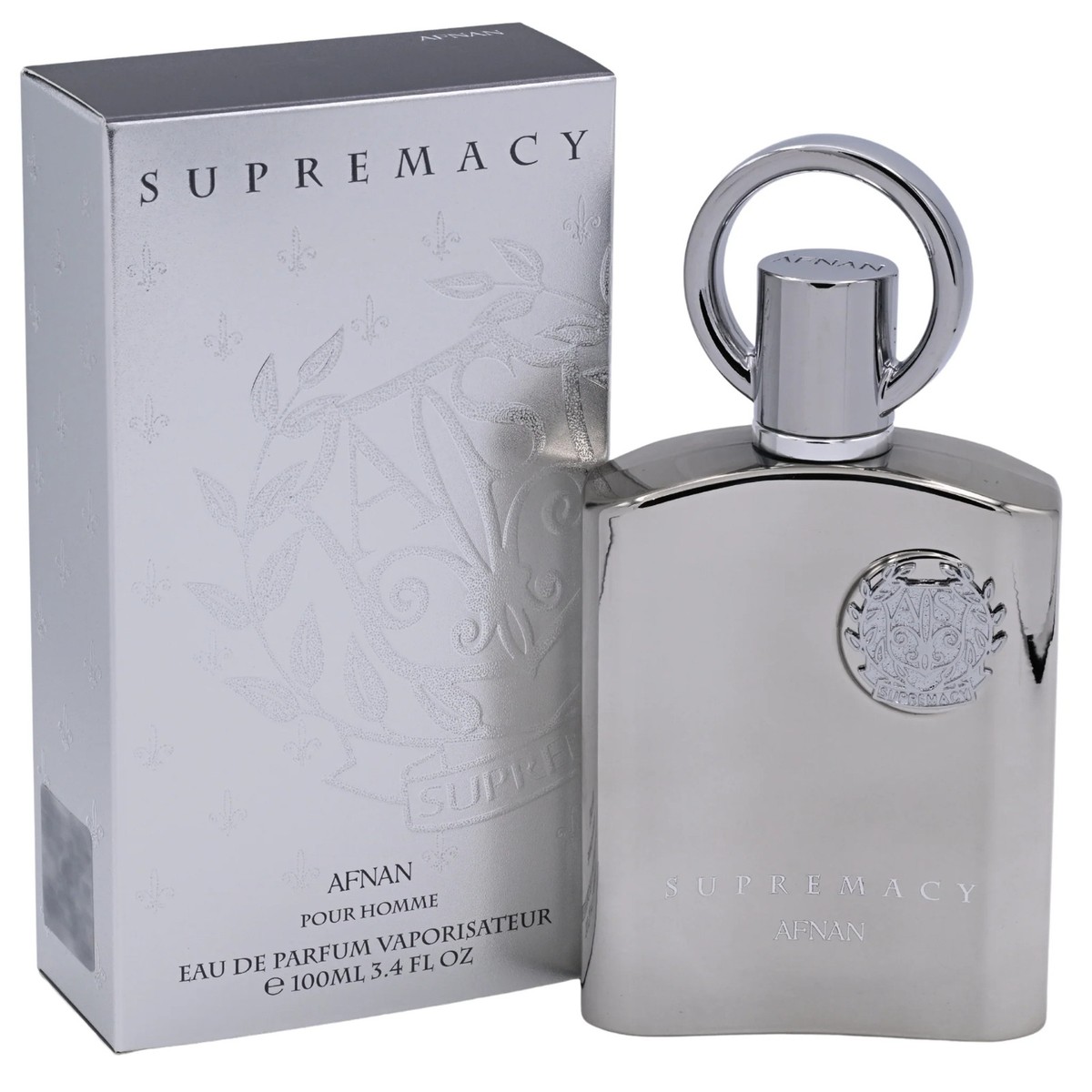 Supremacy Silver by Afnan cologne for men EDP 3.3 / 3.4 oz New in